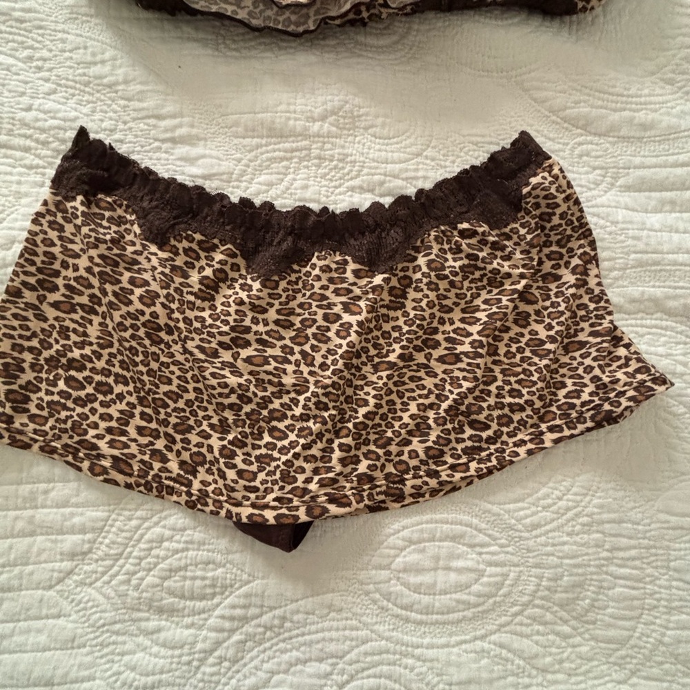 Sephora Leopard Print Lingerie Set for women M Size - Picture 5 of 15